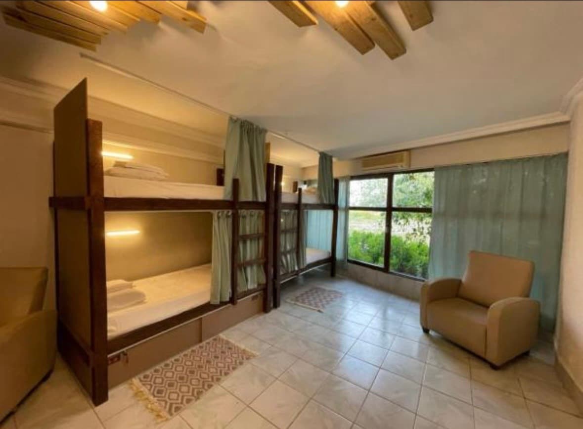 Bunk Bed in Mens Dormitory Room